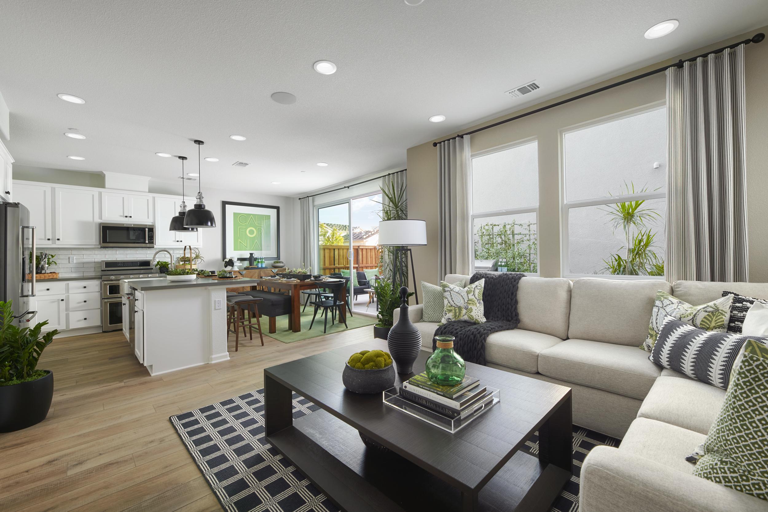 River Islands Hideaway Plan 2 greatroom living room family room
