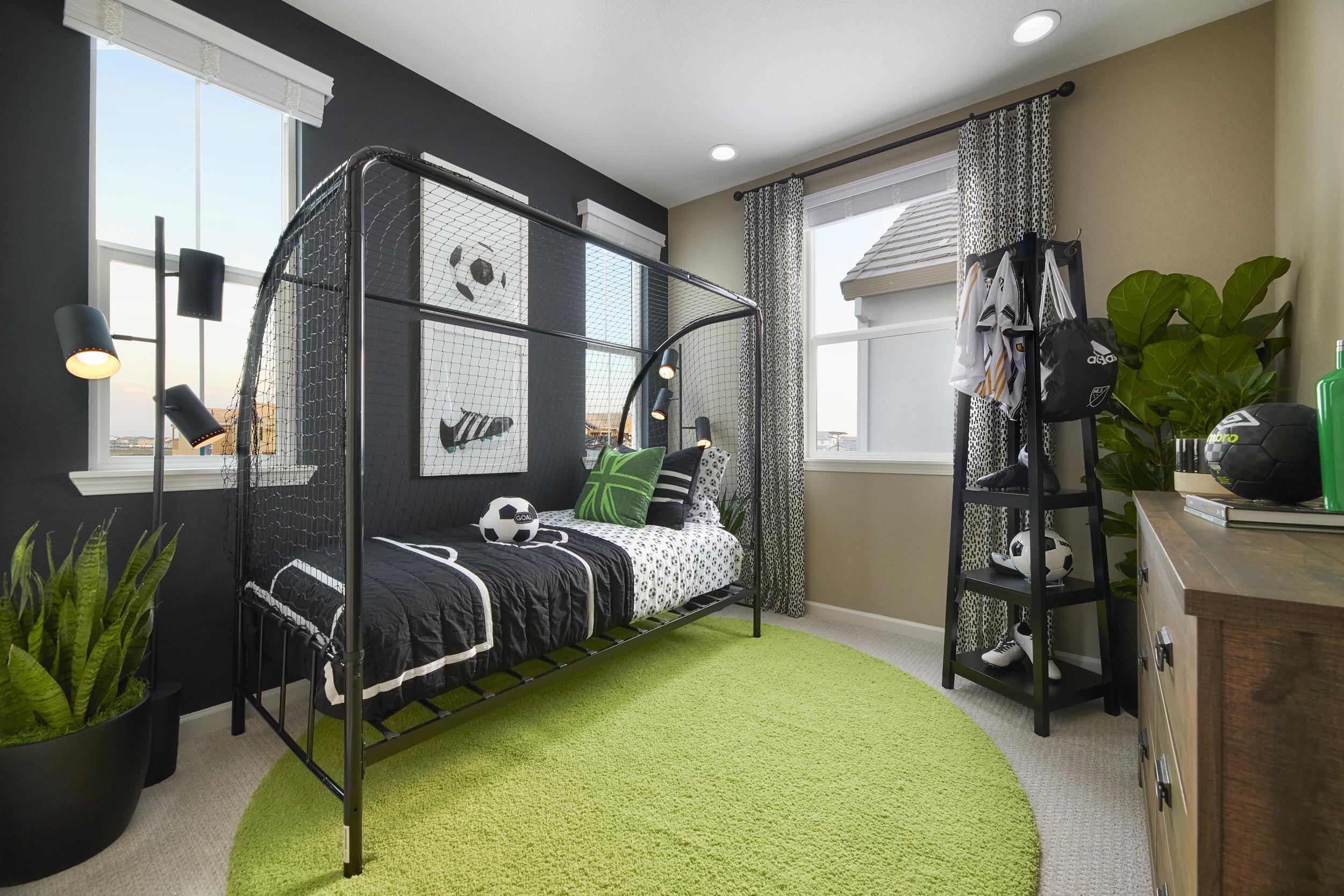 River Islands Hideaway Plan 2 sports themes kids bedroom