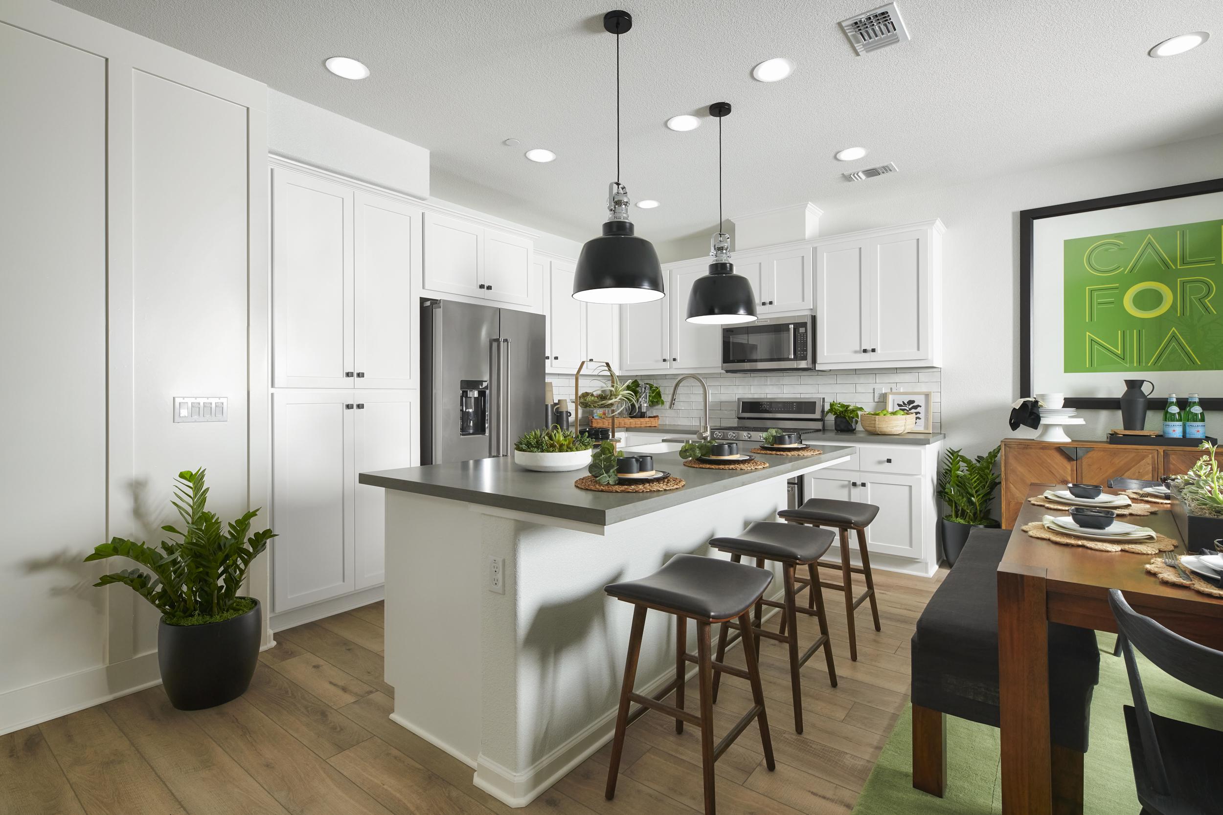 River Islands Hideaway Plan 2 kitchen island