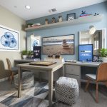 River Islands Hideaway Plan 3 home office work space