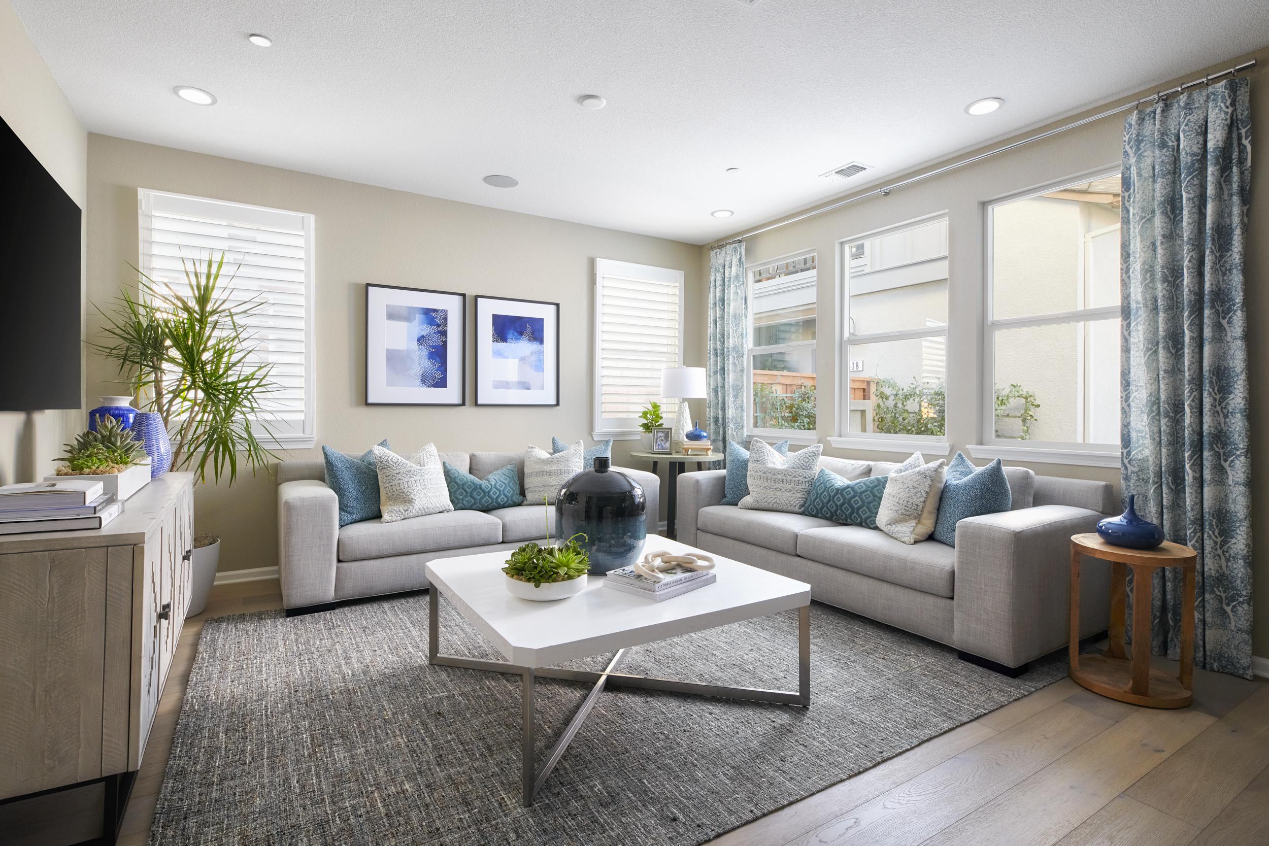 River Islands Hideaway Plan 3 living room family room