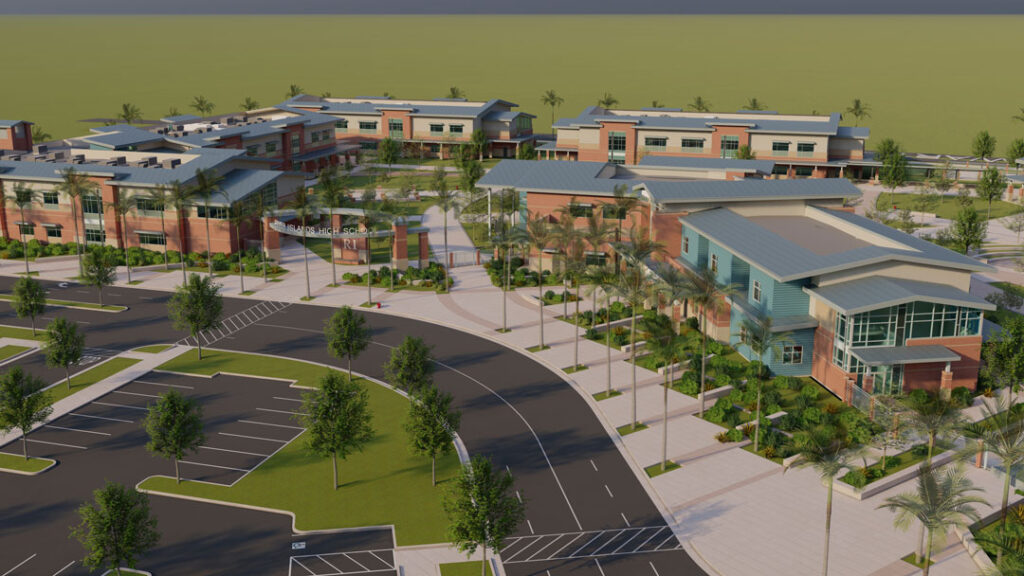 River Islands High School Rendering