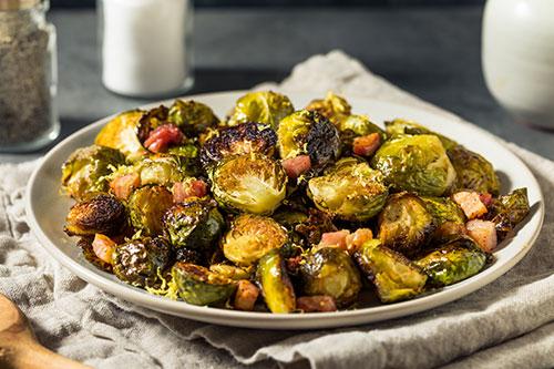 Balsamic Roasted Brussels Sprouts