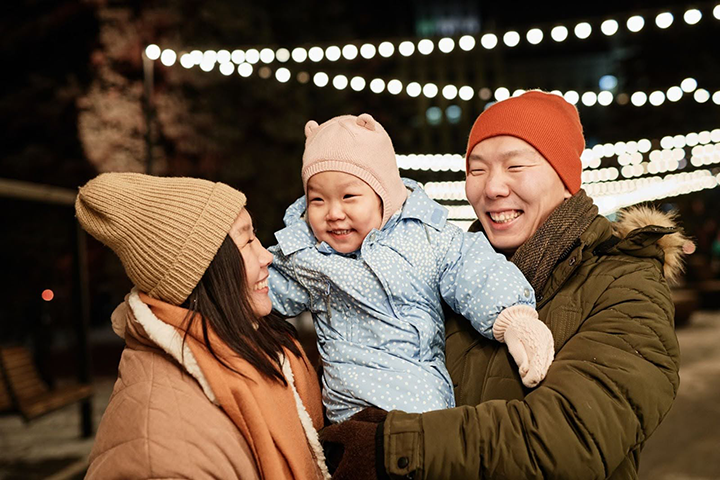 winter family fun at festival