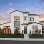 Monterey Plan 1 by Van Daele Homes Exterior Street Scene at River Islands in Lathrop CA