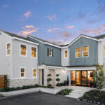 Monterey Plan 3 by Van Daele Homes Exterior Street Scene at River Islands in Lathrop CA