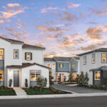 Monterey by Van Daele Homes Exterior Street Scene at River Islands in Lathrop CA